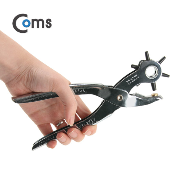 Coms 가죽홀펀치(스마토) SM-LHP6 물레방아