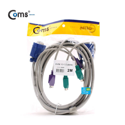 Coms KVM 케이블 2M(M/M)