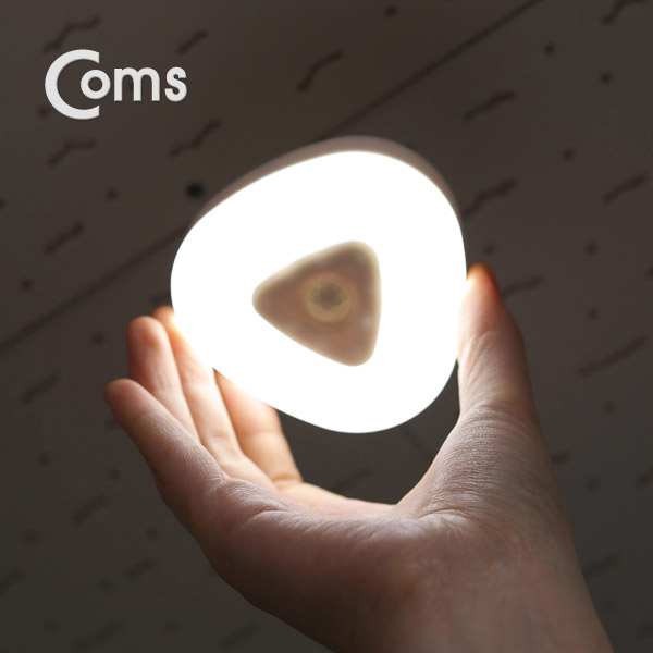 Coms 램프(센서 감지형) 절전형 둥근 세모형 수동/자동 선택 스위치(AAAx3EA)