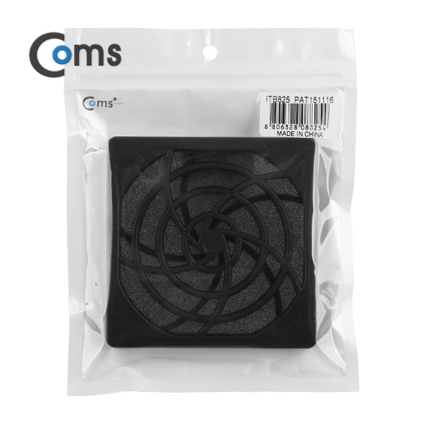 Coms 쿨러 먼지필터(먼지 유입 방지) 80mm / 두께 10mm
