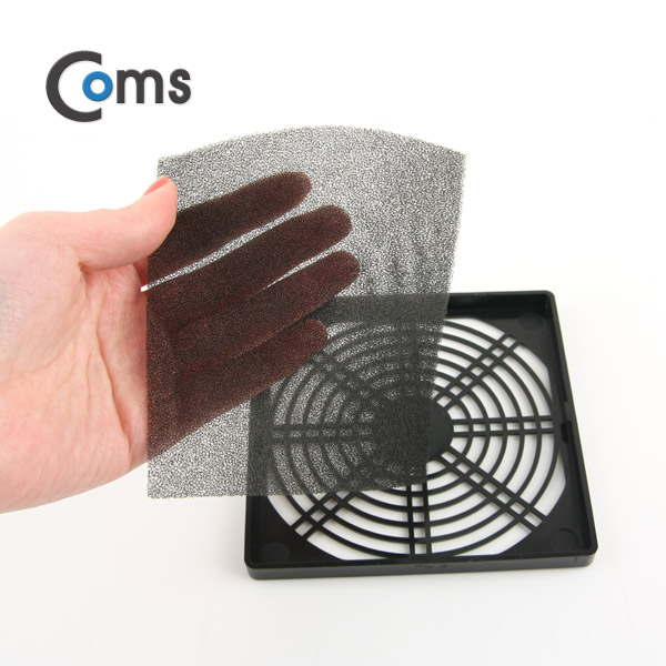 Coms 쿨러 먼지필터(먼지 유입 방지) 120mm / 두께 10mm