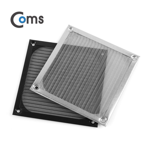 Coms  쿨러 먼지필터(먼지 유입방지) 120mm/Silver Metal
