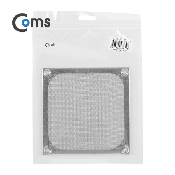 Coms  쿨러 먼지필터(먼지 유입방지) 120mm/Silver Metal