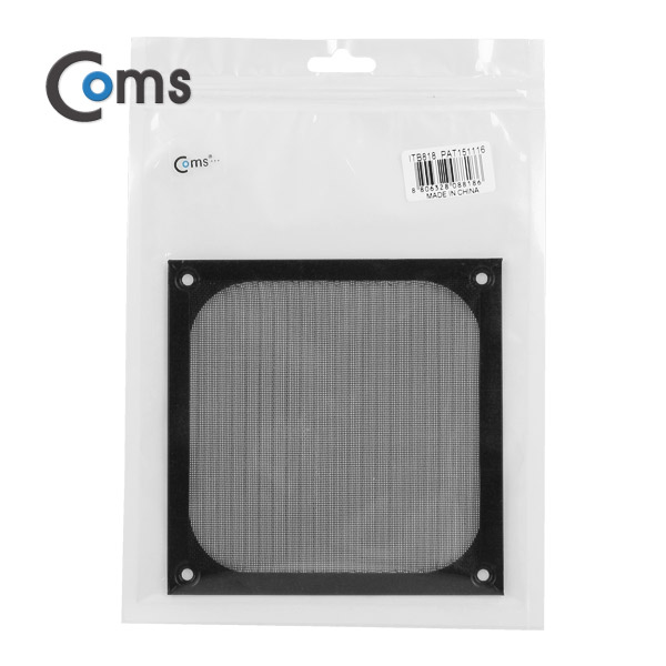 Coms 쿨러 먼지필터 (먼지유입방지) 120mm/Black Metal