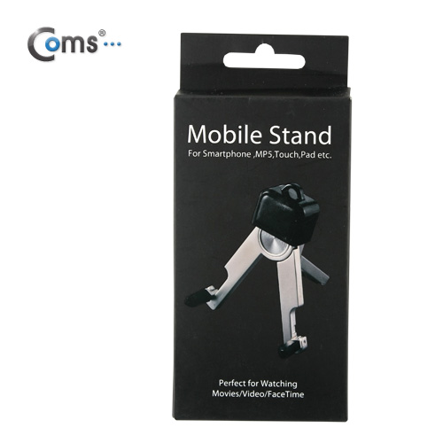 Coms 스마트폰 거치대(미니/메탈), White