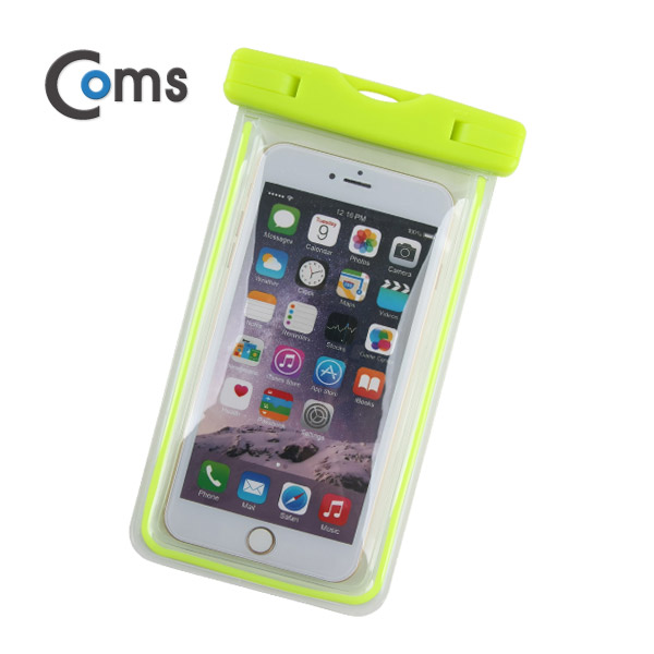 Coms 스마트폰 방수팩 (갤노트4/Green)