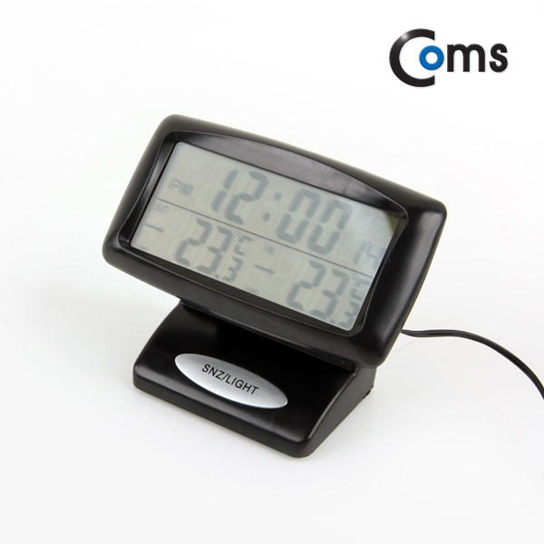 Coms 차량용 시계(달력/온도계) SH-350-2