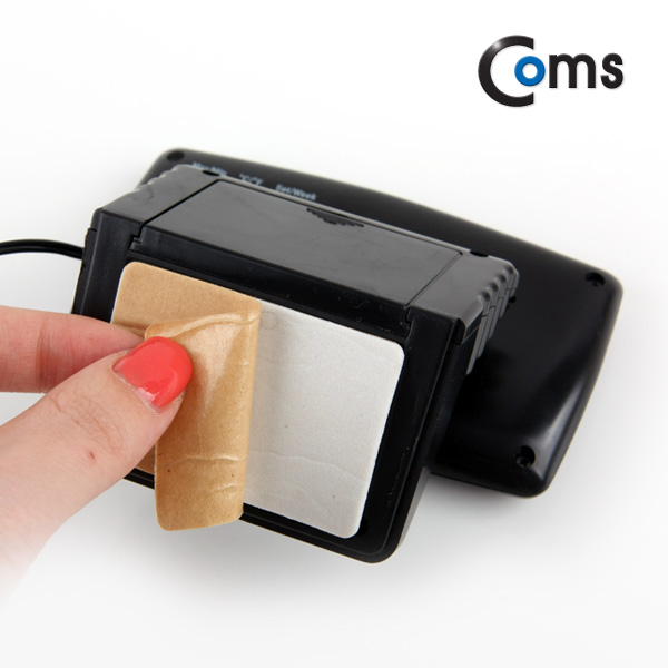 Coms 차량용 시계(달력/온도계) SH-350-2