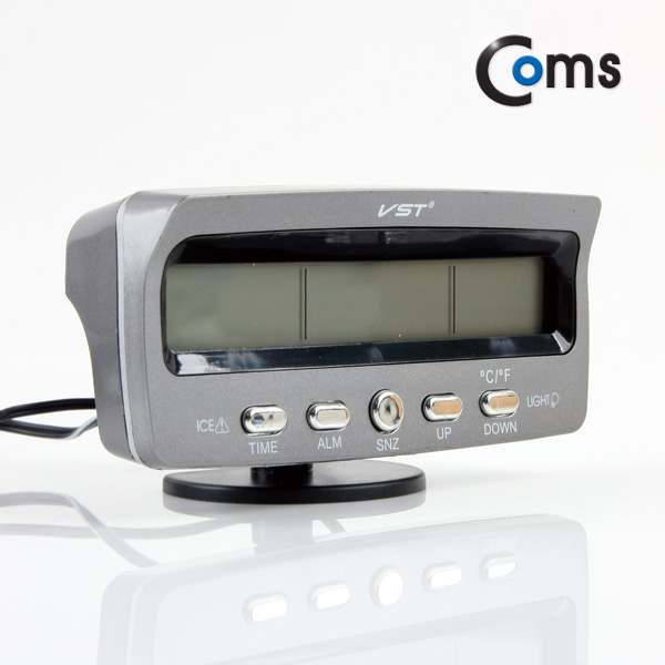 Coms 차량용 시계(달력/온도계) VST-7045V