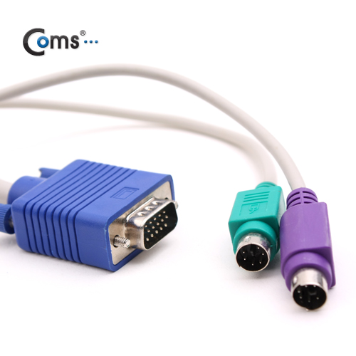 Coms KVM  케이블 5M (M/M)