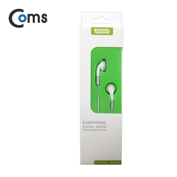 Coms 이어폰 (bpob), 일반형/White
