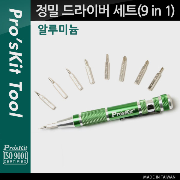 Prokit 정밀 드라이버 세트(9 in 1)