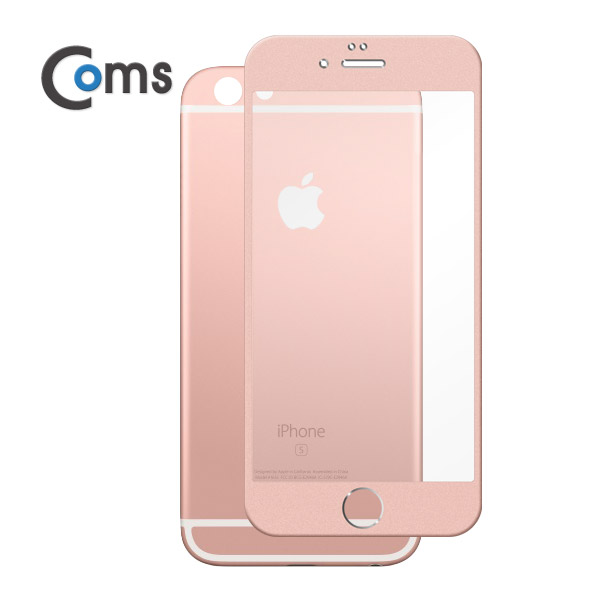 Coms 스마트폰 보호필름(iOS 스마트폰 6S) Rose Gold