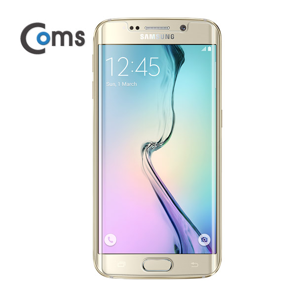 Coms 스마트폰 보호필름(갤럭시S6 edge) 투명