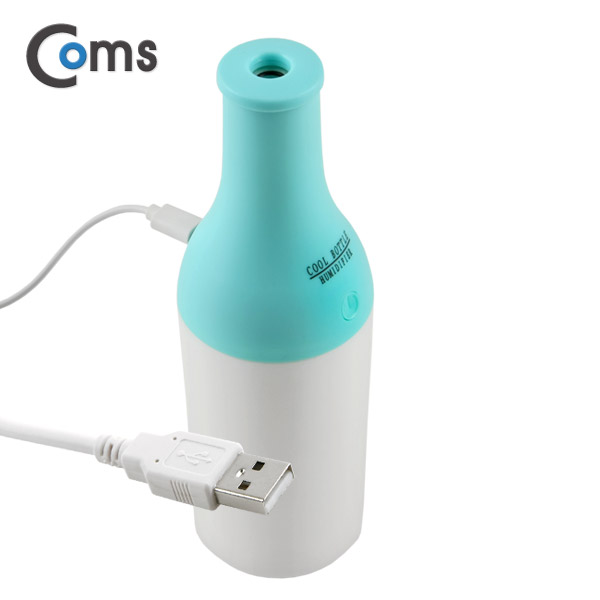 Coms USB 램프 Cool Bottle 가습기 (USB 액세서리), Blue