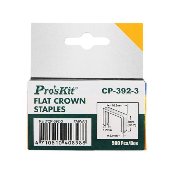 PROKIT (CP-392-3) 타거-Flat 고정침 1Pack(500ea) CP-392 / CP-395 전용