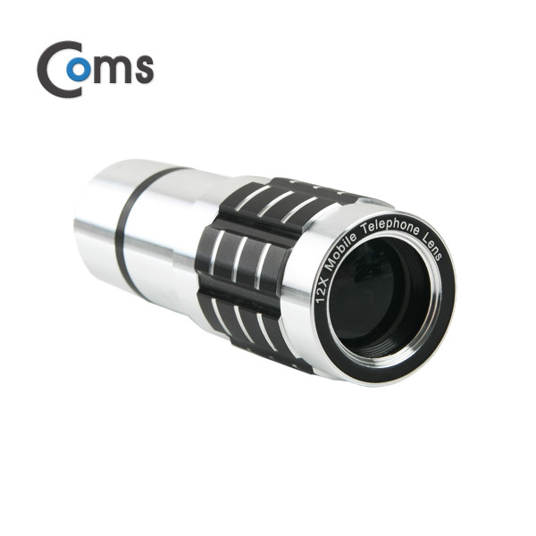 Coms 스마트폰 카메라 확대경, 확대 줌(12x)  클립 고정(만능)
