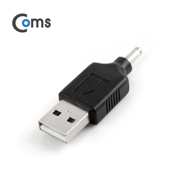 Coms USB 전원 젠더 (DC 3.5), USB M/3.5 M (내경 1.0)