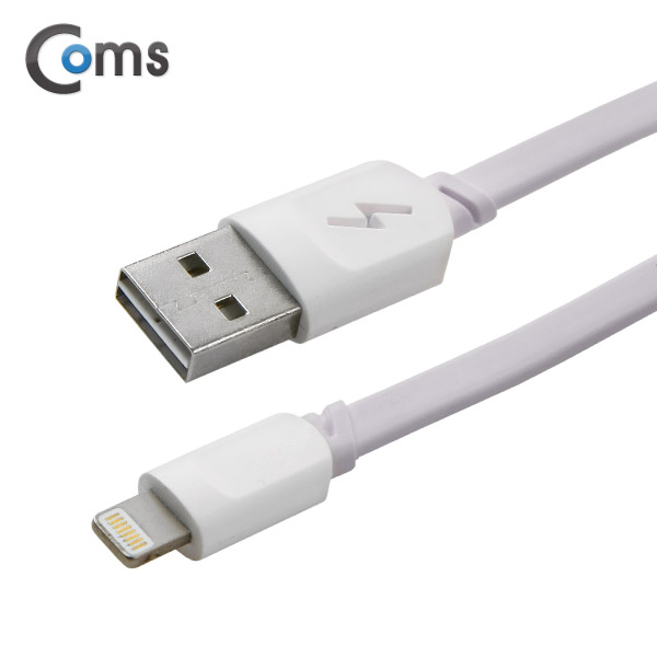 Coms 라이트닝 케이블(양면), Gray