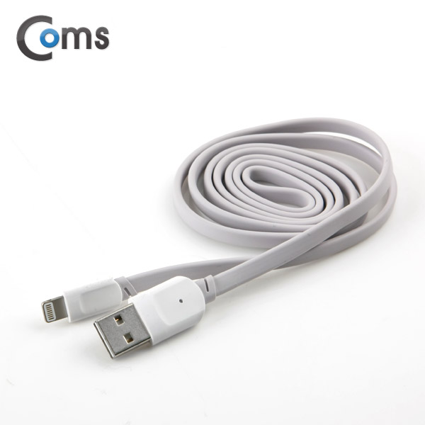 Coms 라이트닝 케이블(양면), Gray