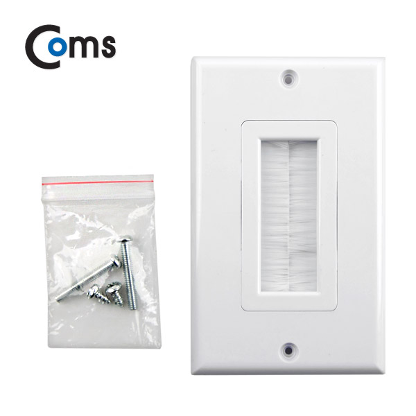 Coms 월 플레이트 WALL PLATE 포트 마감용