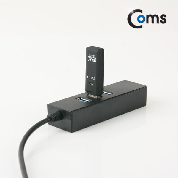 Coms USB 3.1 컨버터(Type C), USB 3P/ 기가 랜 / Giga LAN 1P