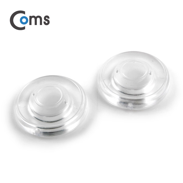 Coms 도어충격 방지패드 2pcs (접착식/PVC재질)