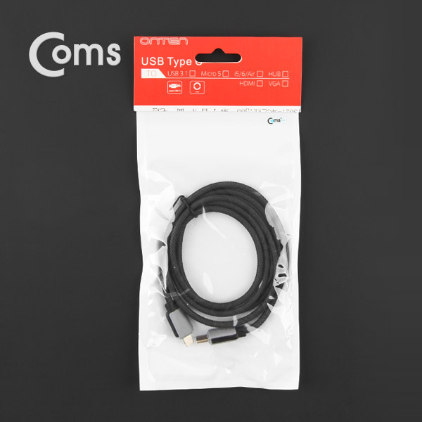 Coms USB 3.1 케이블 (Type C to 8Pin (8핀) M 변환) 1M