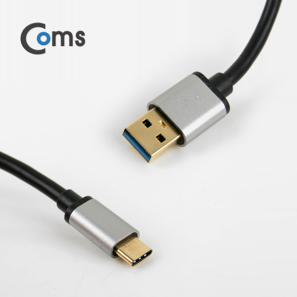 Coms USB 3.1 케이블 (Type C) 1M, Black