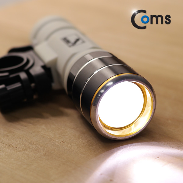 Coms 자전거 안전 점멸기, 전(3W)/후방(3LED)