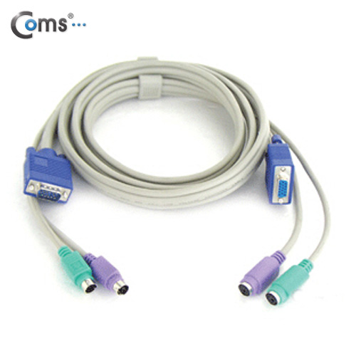 Coms KVM 케이블 연장 5M (M/F)