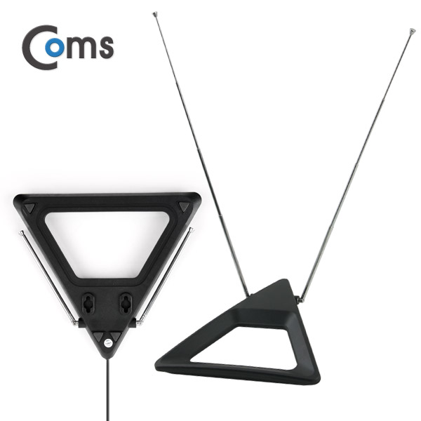 Coms 안테나 수신기 (ANT-123), 디지털 TV, 벽걸이형, 실내용