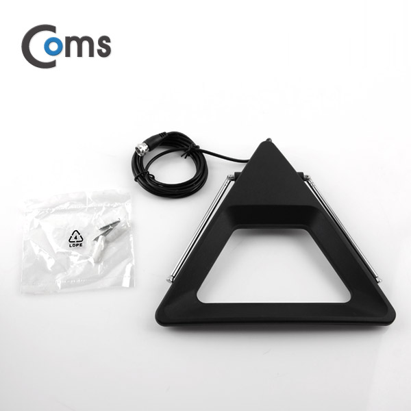 Coms 안테나 수신기 (ANT-123), 디지털 TV, 벽걸이형, 실내용