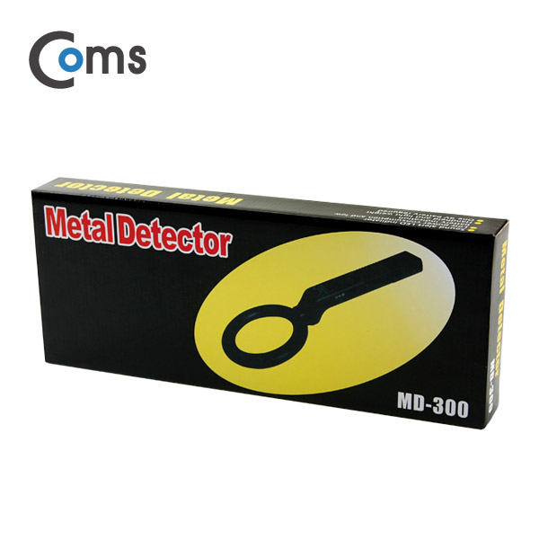 Coms 테스터기(MD-300) 금속 탐지기, 스피커/진동 알람, 원형