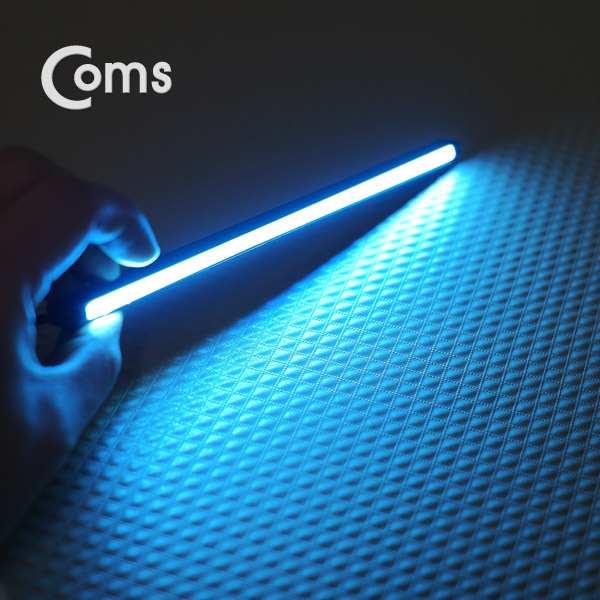 Coms 차량용 데이라이트(DRL), 자동차 LED 램프(Blue) 21cm, 2X6W