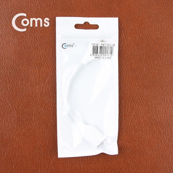 Coms USB 3.1 젠더(Type C),USB 3.0 A(F) 20cm/White