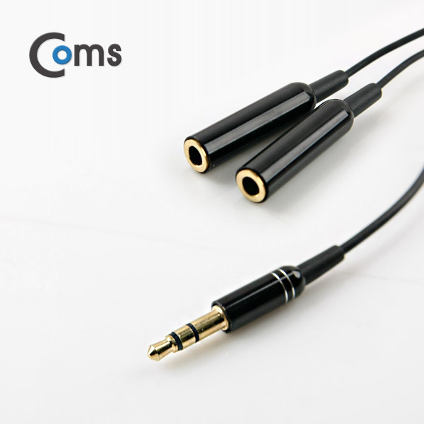 Coms 이어폰 2분배 케이블, 30cm