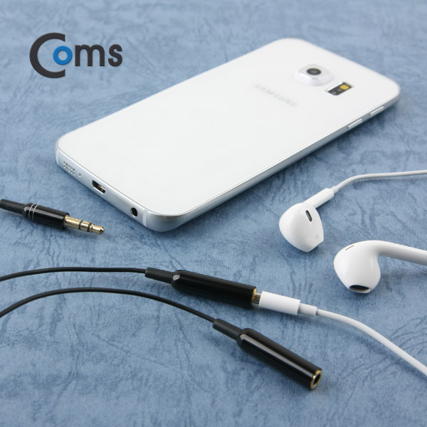 Coms 이어폰 2분배 케이블, 30cm