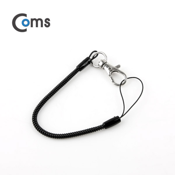 Coms 스프링 스트랩 OD: 3.5mm, 13cm / Black