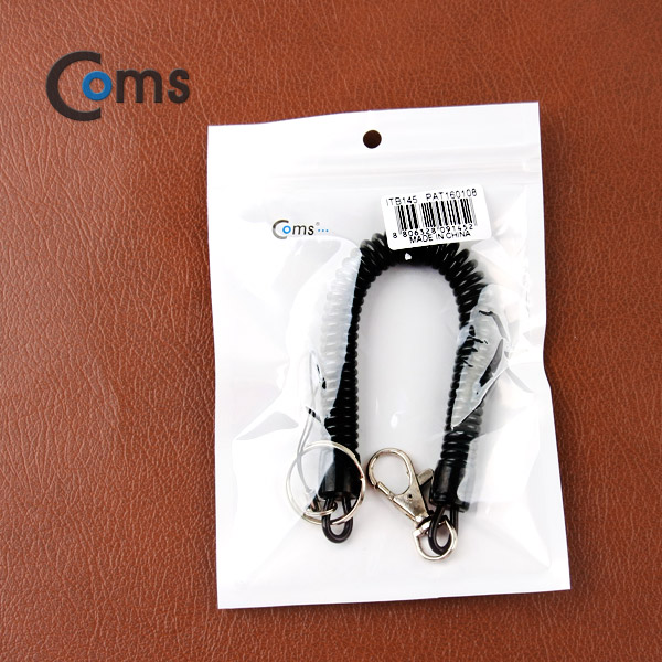 Coms 스프링 스트랩 OD: 11mm, 15cm / Black
