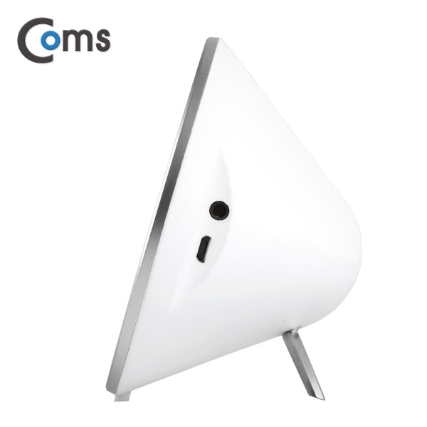 Coms 명품 2채널 블루투스 스테레오 스피커 / White (포터블/AUX/블루투스 v4.1)/ evn1
