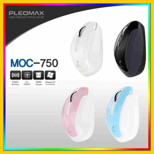 마우스 PLEOMAX (MOC-750) 무선 블랙