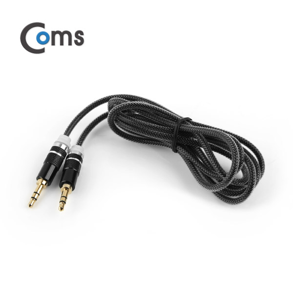 Coms 스테레오 케이블 1.5M, Black/Stereo