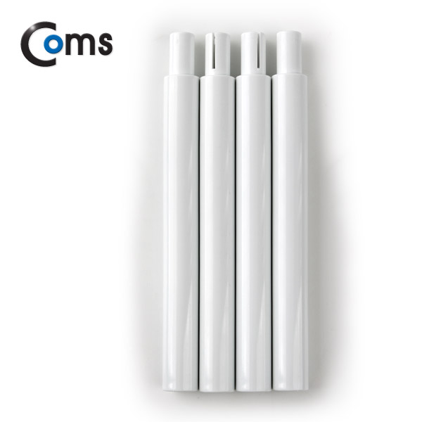 Coms 모니터 스탠드 높이조절-기둥 (20cmx4ea, 화이트)