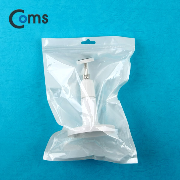 Coms CCTV용 거치대(White) 1관절 12cm