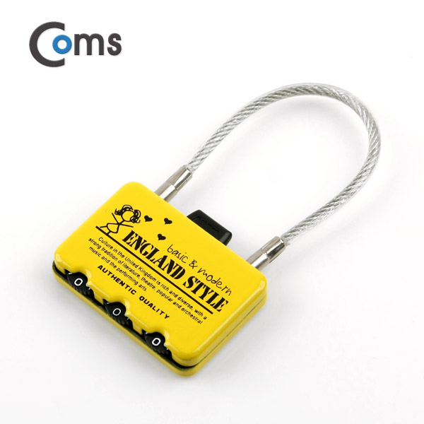 Coms 도난방지 번호키 자물쇠