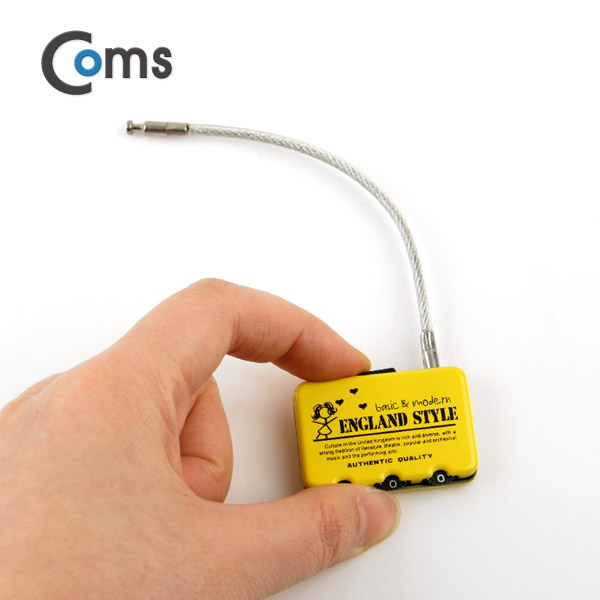 Coms 도난방지 번호키 자물쇠