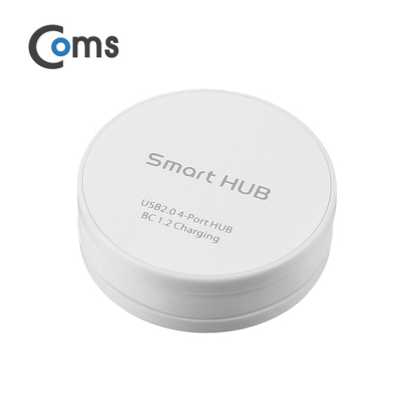 Coms USB 2.0 (4P/무전원/원형) 흰색, 충전용