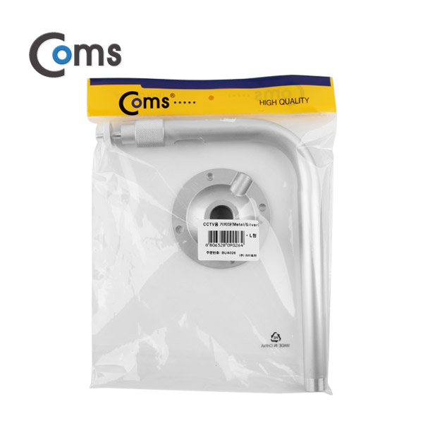 Coms CCTV용 거치대(Metal/Silver) L형