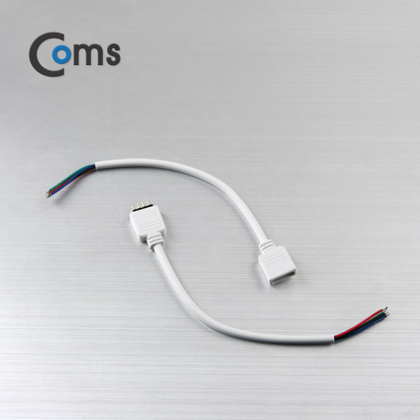 Coms 점퍼 / 점퍼선 케이블(4P) 연장 30cm, 2ea, White